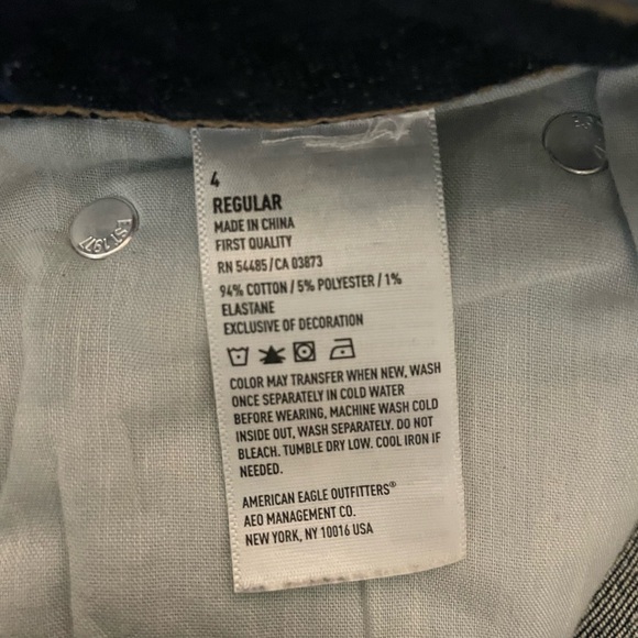 American Eagle  Blue Women's Jeans - Picture 5 of 7